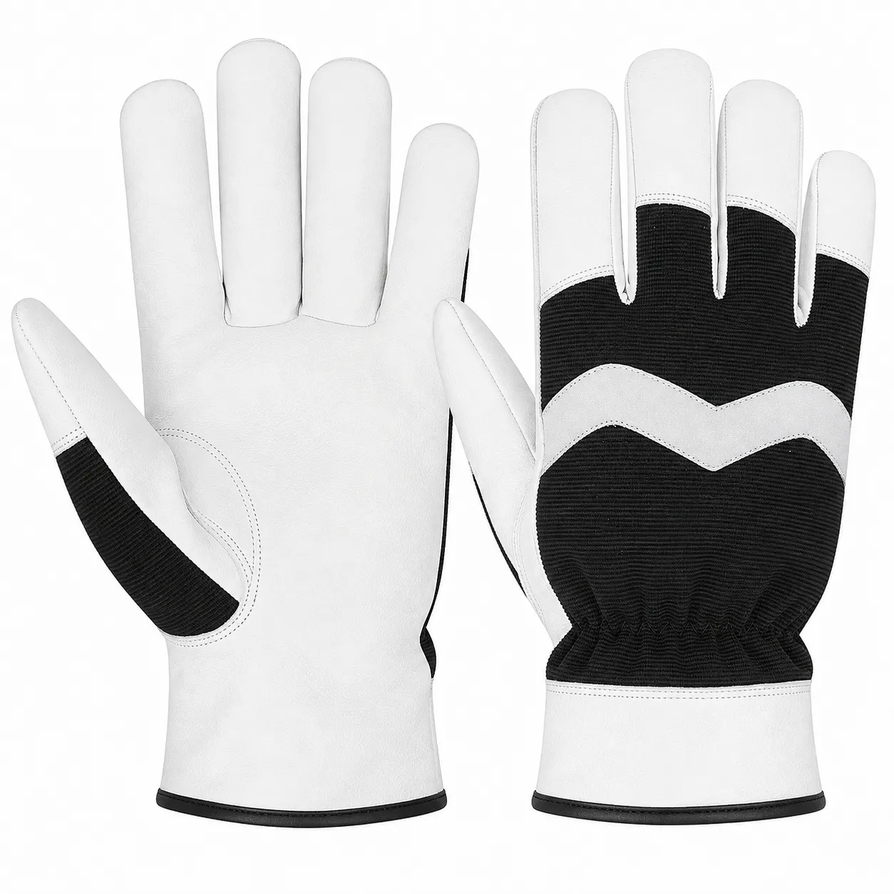 Reflective Cut Resistant Work Gloves