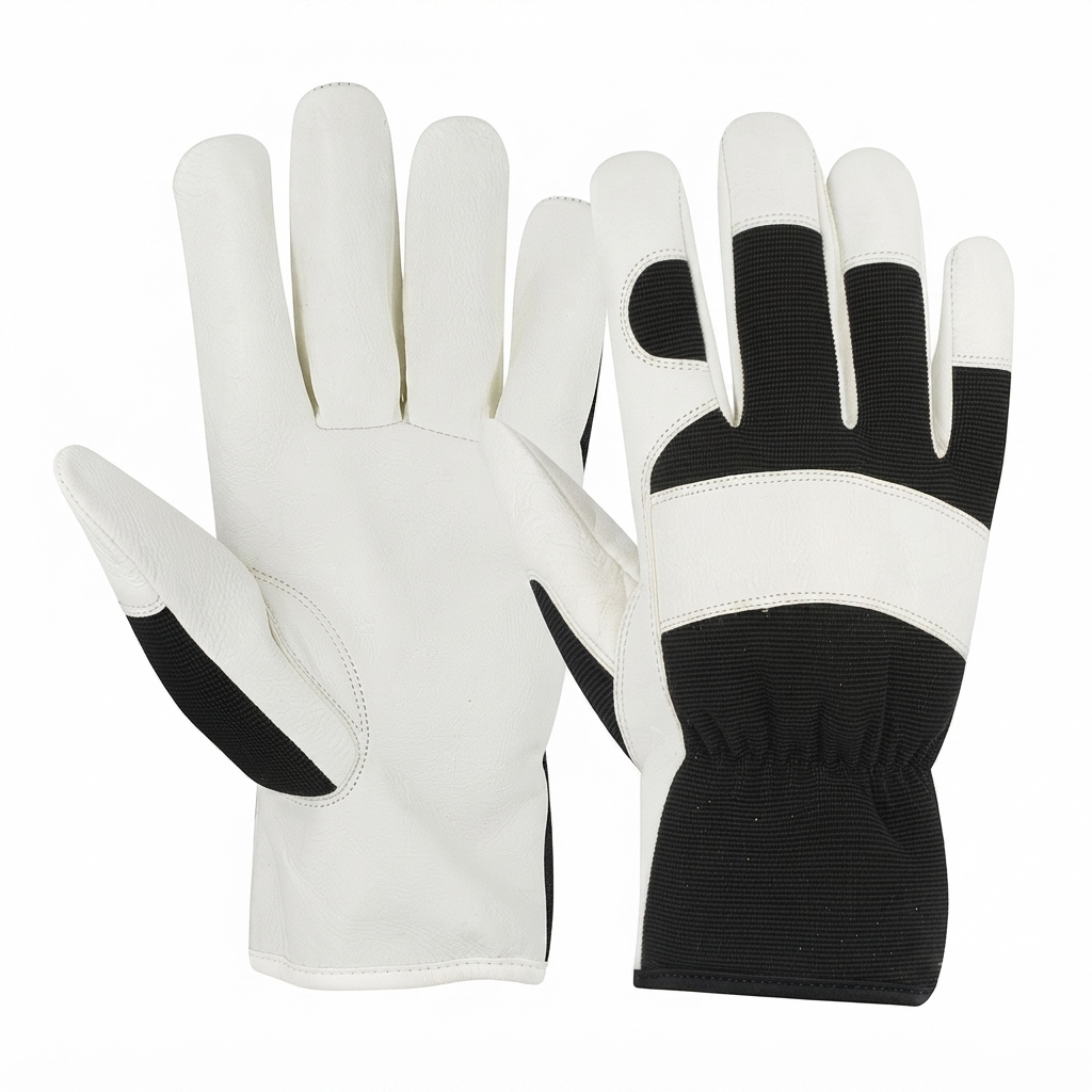 Black & White Assembly Gloves