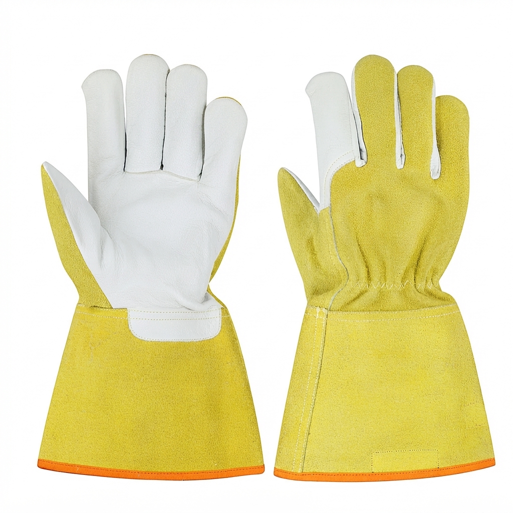 Goatskin Leather Welding Gloves