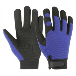Purple Black Handling Gloves